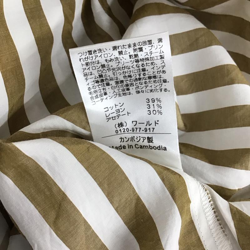 オペークドットクリップ OPAQUE.CLIP ワンピース ロングスカート シャツワンピース M ストライプ マルチカラー / マルチカラー / レディース USED 古着 中古 10113980