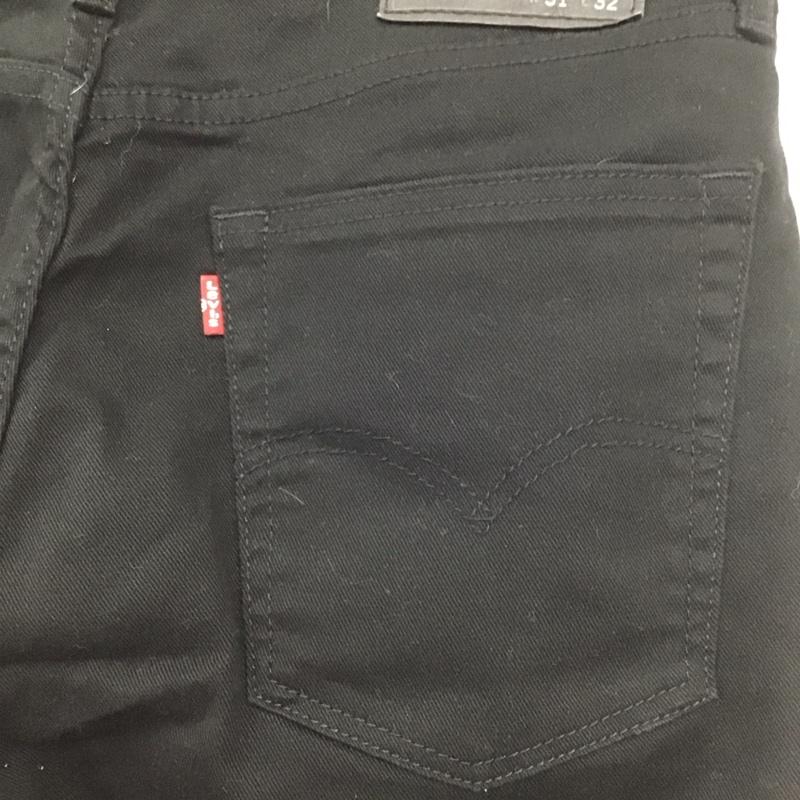 リーバイストラウスアンドコー Levi Strauss & co. パンツ デニム、ジーンズ デニムパンツ スリムパンツ カジュアルパンツ ストレッチパンツ カラーパンツ 31インチ 無地 黒 / ブラック / メンズ USED 古着 中古 10132100