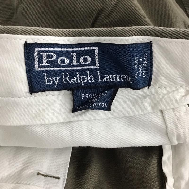 ポロバイラルフローレン Polo by RALPH LAUREN パンツ ワークパンツ、ペインターパンツ チノパン ワイドパンツ カジュアルパンツ 32インチ 無地 茶 / ブラウン / メンズ USED 古着 中古 10133376