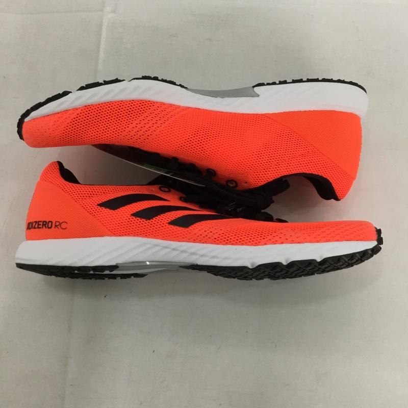 アディダス adidas スニーカー スニーカー EF0719 adizero RC ランニングシューズ 24.5cm 24.5cm ロゴ、文字 赤 / レッド / X 黒 / ブラック / レディース USED 古着 中古 10136526