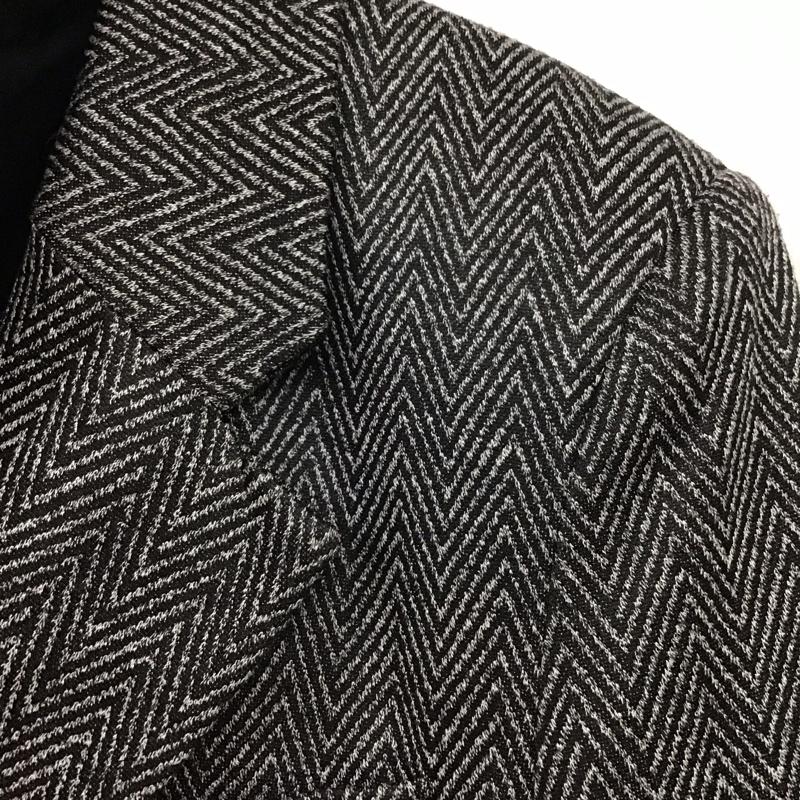ザラ ZARA ジャケット、上着 ジャケット、ブレザー 4387 368 812 COMBINED HERRINGBONE BLAZER M 黒 / ブラック / X 白 / ホワイト / レディース USED 古着 中古 10131332