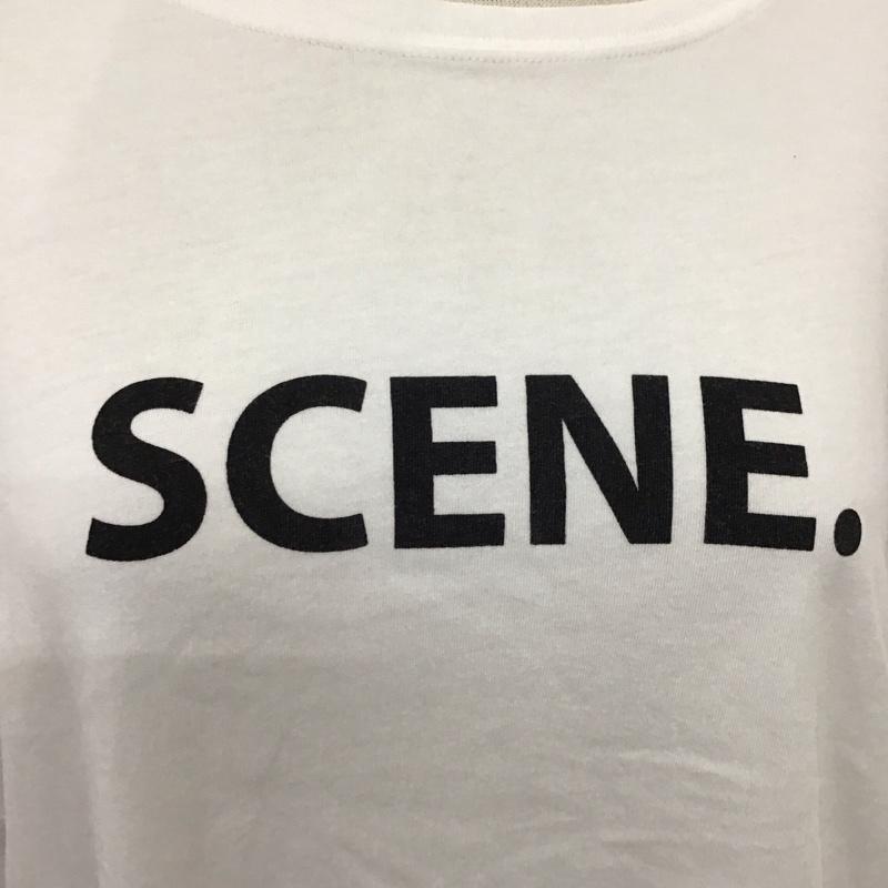 ジャーナルスタンダード レリューム JOURNAL STANDARD relume Tシャツ 半袖 FREE ロゴ、文字 白 / ホワイト / レディース USED 古着 中古 10114909