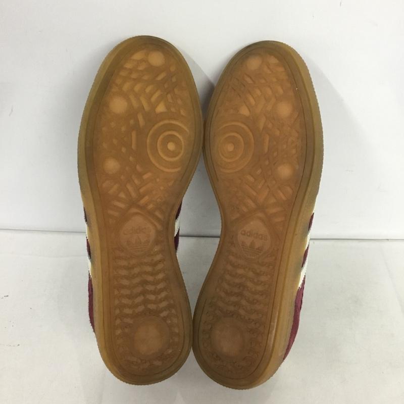 アディダス adidas スニーカー スニーカー IG1978 HANDBALL SPEZIAL 24.5cm 24.5cm ロゴ、文字 えんじ / ワインレッド / レディース USED 古着 中古 10137882