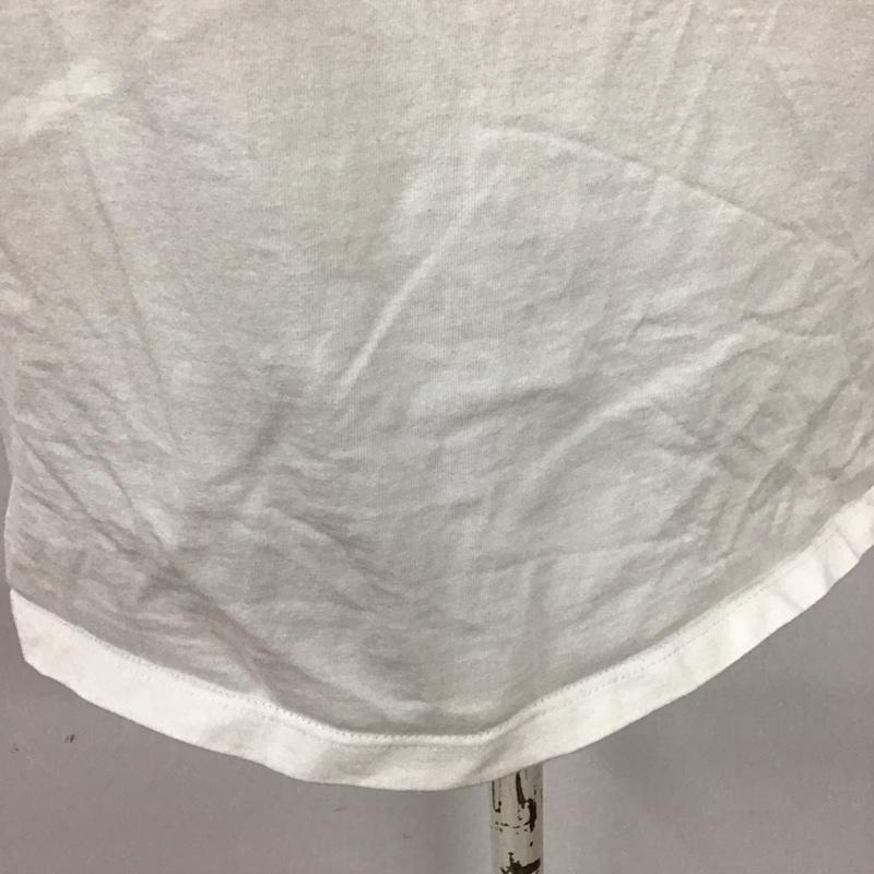 アーペーセー A.P.C. Tシャツ 半袖 半袖カットソー プリントTシャツ クルーネックカットソー XXS ロゴ、文字 白 / ホワイト / レディース USED 古着 中古 10127607