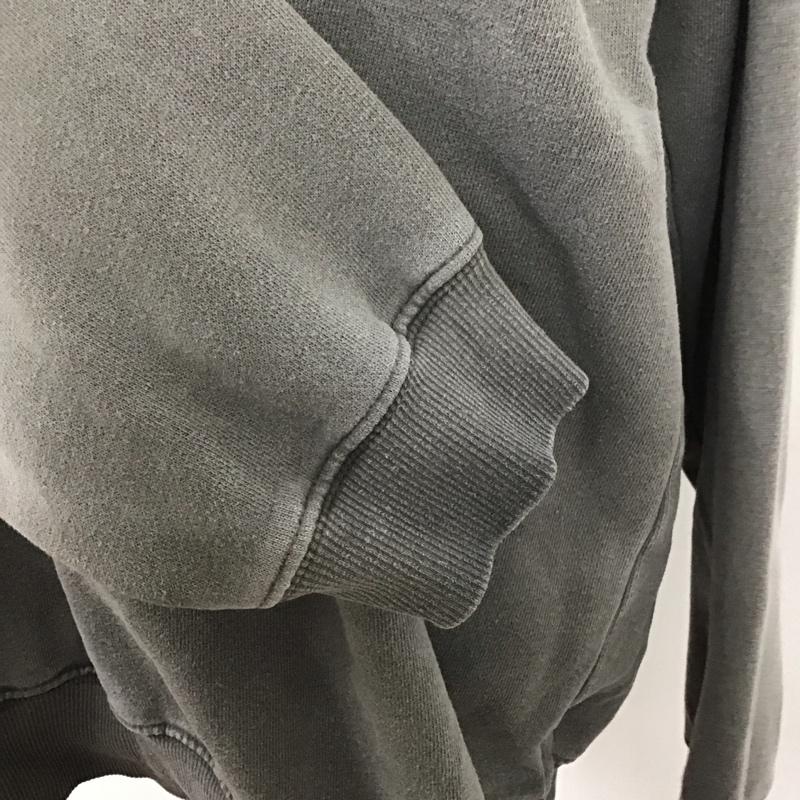 ザラ ZARA トレーナー 長袖 スウェット M 無地 チャコールグレー / チャコールグレー / レディース USED 古着 中古 10112211