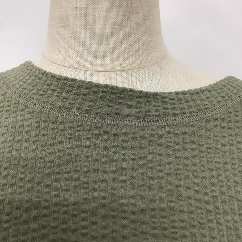 ニコアンド niko and... ベスト ベスト S214TC05AD チュニック FREE 無地 カーキ / カーキ / レディース USED 古着 中古 10108157