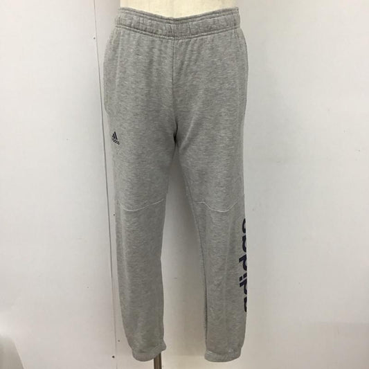 アディダス adidas ボトムス ボトムス BQ9092 スウェットパンツ M ロゴ、文字 灰 / グレー /  メンズ USED 古着 中古 10123288