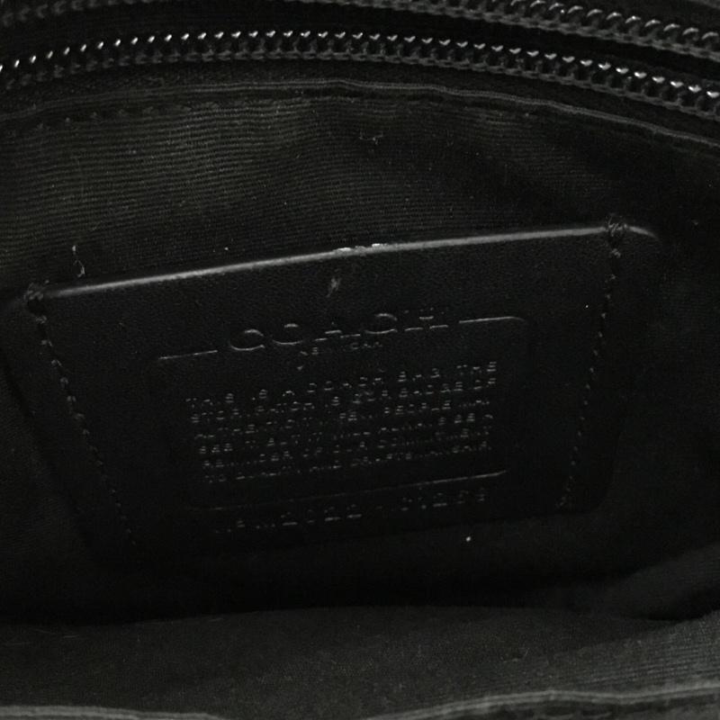 コーチ COACH ショルダーバッグ ショルダーバッグ C1269 ヘリテージ 無地 黒 / ブラック / メンズ USED 古着 中古 10124169