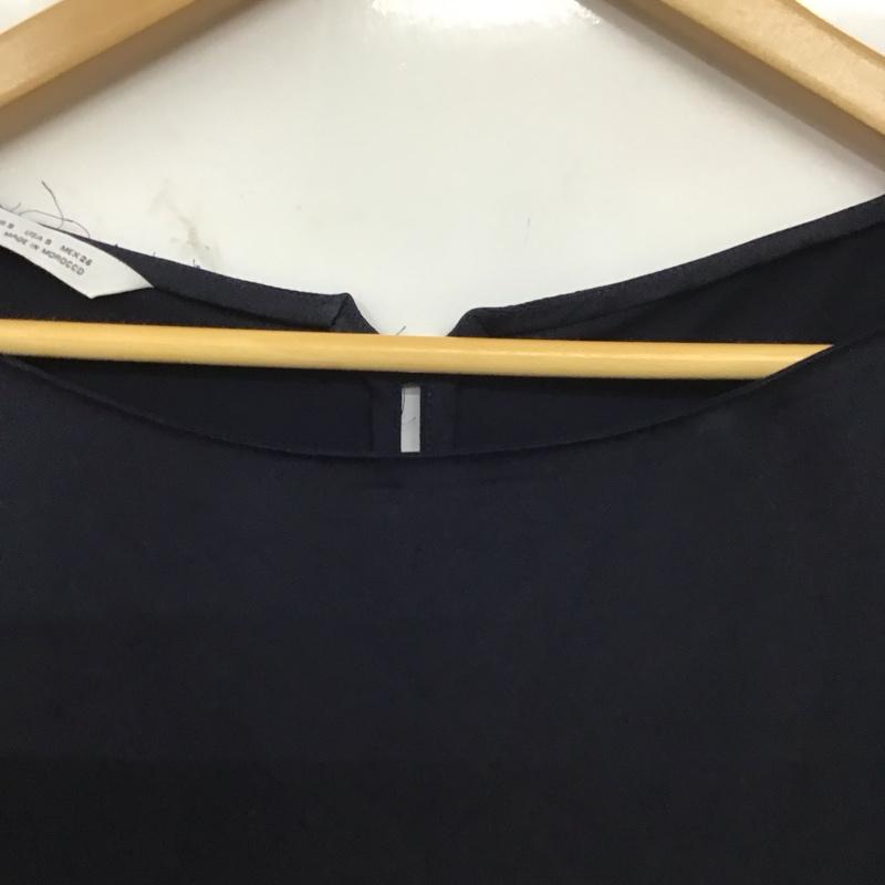 ザラ ZARA カットソー 半袖 S 無地 マルチカラー / マルチカラー / レディース USED 古着 中古 10139398