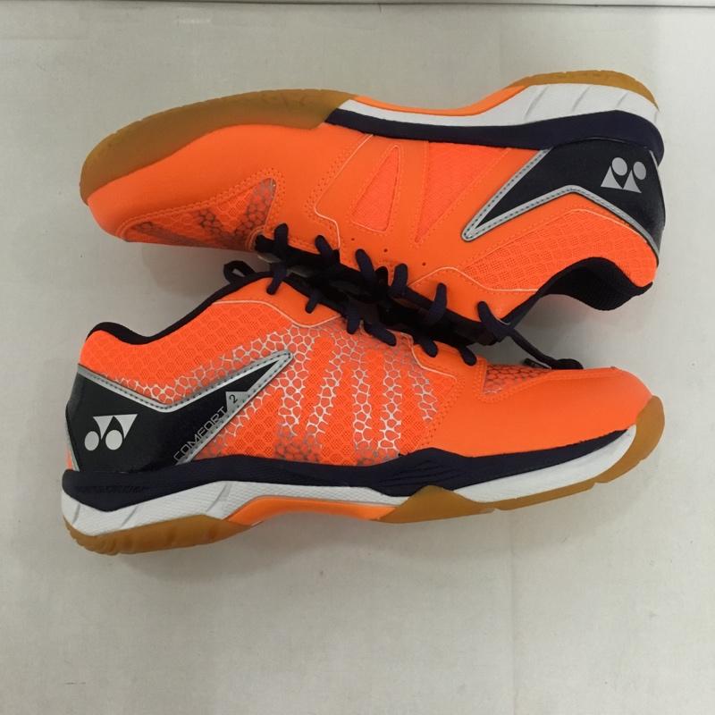 ヨネックス YONEX カジュアルシューズ カジュアルシューズ バドミントンシューズ POWER CUSHION COMFORT2 MEN パワークッションコンフォート2メン SHBCF2M 28.0cm 無地 橙 / オレンジ / メンズ USED 古着 中古 10125893