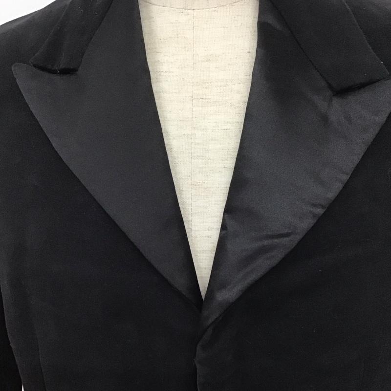 アレキサンダーマックイーン ALEXANDERMCQUEEN ジャケット、上着 ジャケット、ブレザー ロング丈 チェスターコート 46 無地 黒 / ブラック / メンズ USED 古着 中古 10106800