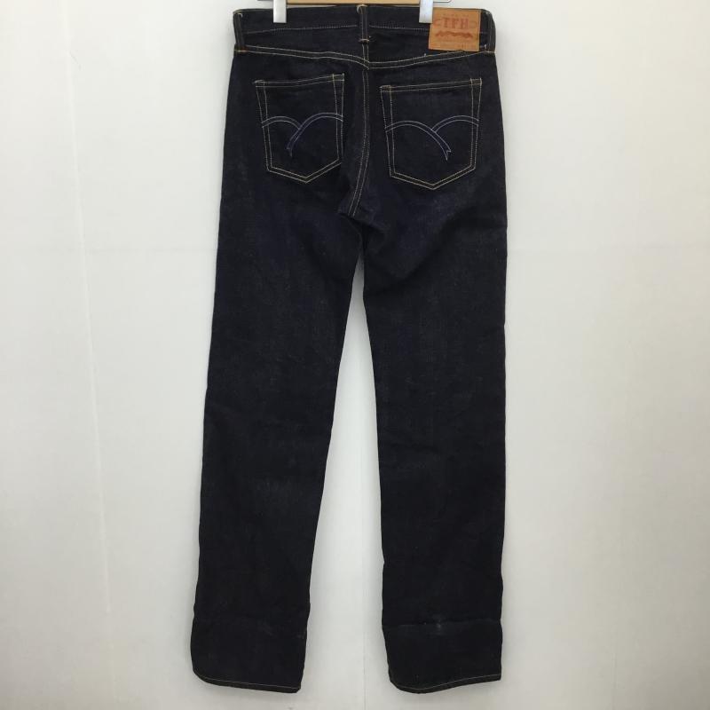 フラットヘッド The Flat Head パンツ デニム、ジーンズ 31インチ 無地 X ロゴ、文字 インディゴ / インディゴ / メンズ USED 古着 中古 10133483