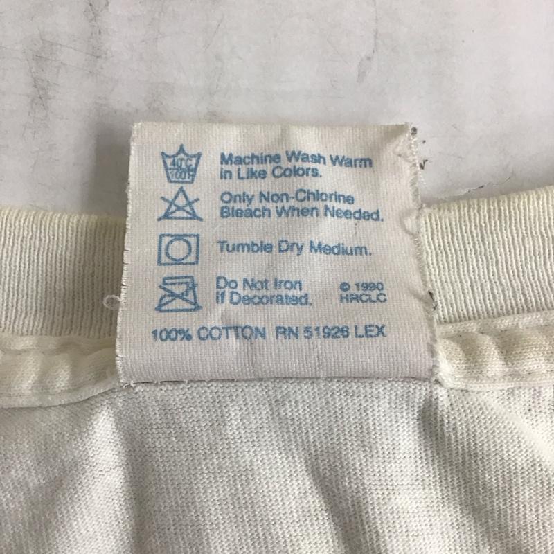 ハードロックカフェ HARD ROCK CAFE Tシャツ 半袖 半袖カットソー プリントTシャツ クルーネックカットソー 古着 プリント 白 / ホワイト /  メンズ USED 古着 中古 10111622