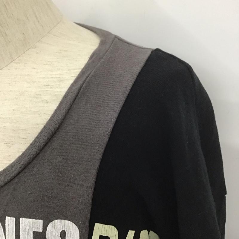 グラム glamb カットソー 長袖 長袖カットソー クルーネックカットソー 長袖Tシャツ ロングスリーブカットソー 4 プリント マルチカラー / マルチカラー / メンズ USED 古着 中古 10107809