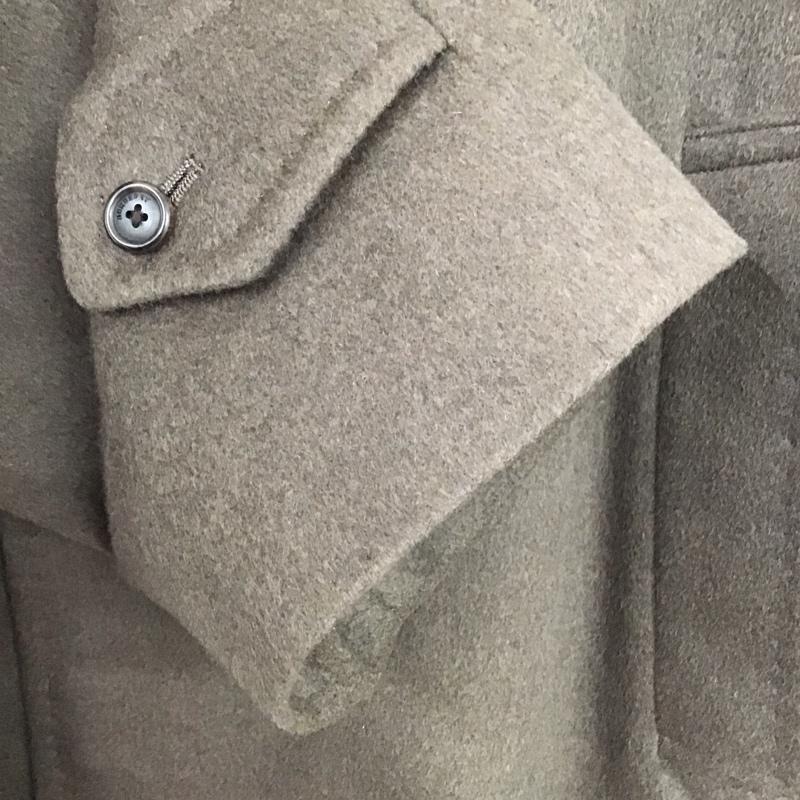 バーバリーロンドン Burberry London ジャケット、上着 ジャンパー、ブルゾン ロングコート カラージャケット アウター L 無地 茶 / ブラウン / メンズ USED 古着 中古 10137224