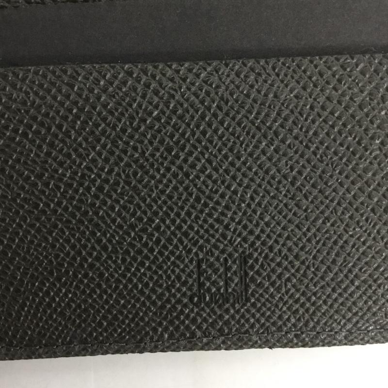 ダンヒル DUNHILL 財布 長財布 箱有 ワンポイント ダークグレー / ダークグレー / メンズ USED 古着 中古 10126456