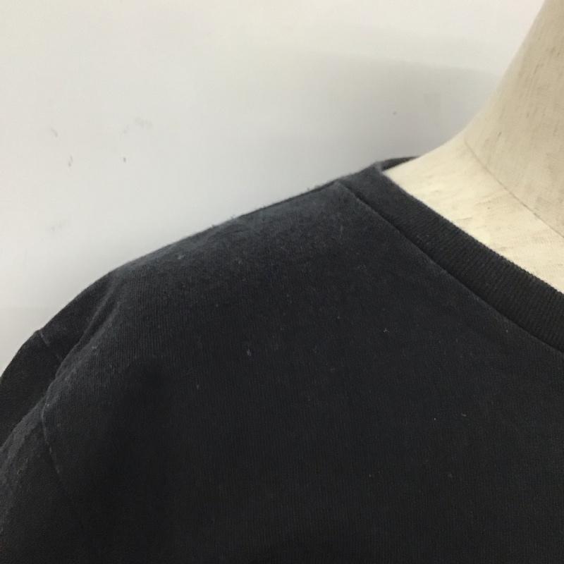 ベンデイビス BEN DAVIS Tシャツ 半袖 半袖カットソー プリントTシャツ クルーネックカットソー L プリント 黒 / ブラック /  メンズ USED 古着 中古 10110730