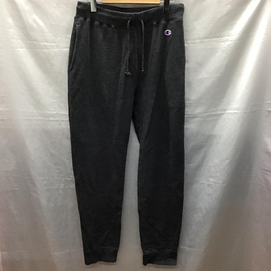 チャンピオン Champion ボトムス ボトムス C8-N218 スウェットパンツ XL ワンポイント ダークグレー / ダークグレー /  メンズ USED 古着 中古 10121199