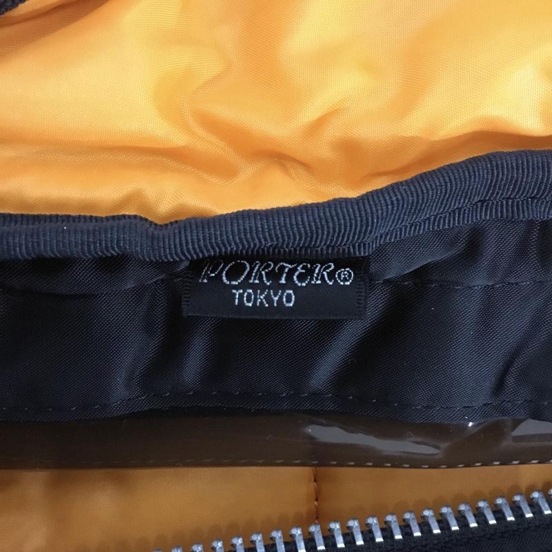 ポーター PORTER ボストンバッグ ボストンバッグ タンカー 2WAY BOSTON BAG L ロゴ、文字 黒 / ブラック / メンズ USED 古着 中古 10138550