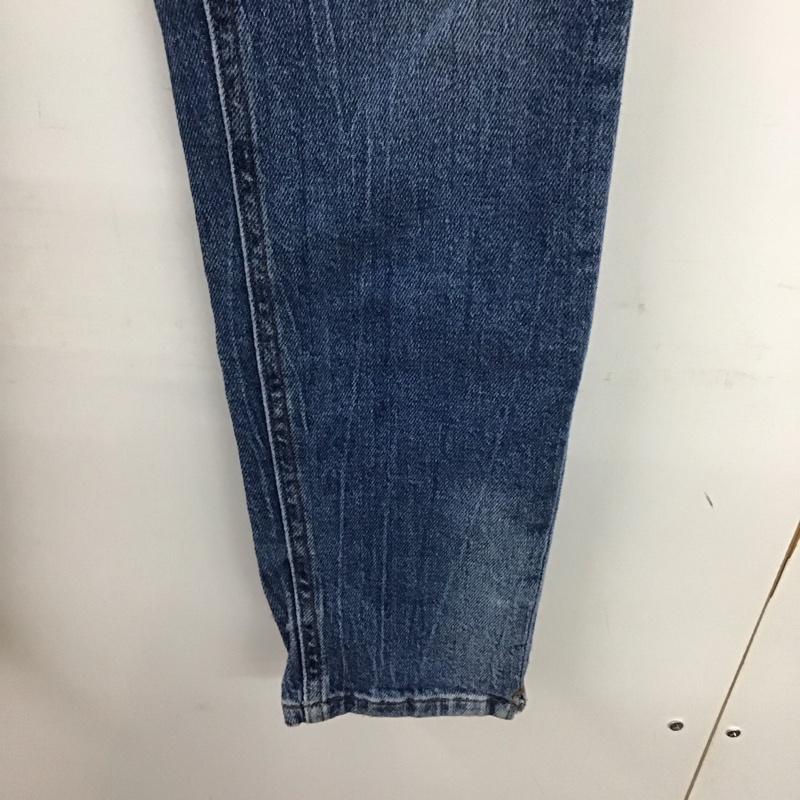 ザラ ZARA パンツ デニム、ジーンズ デニムパンツ スリムパンツ カジュアルパンツ ストレッチパンツ 38 無地 インディゴ / インディゴ / レディース USED 古着 中古 10136742