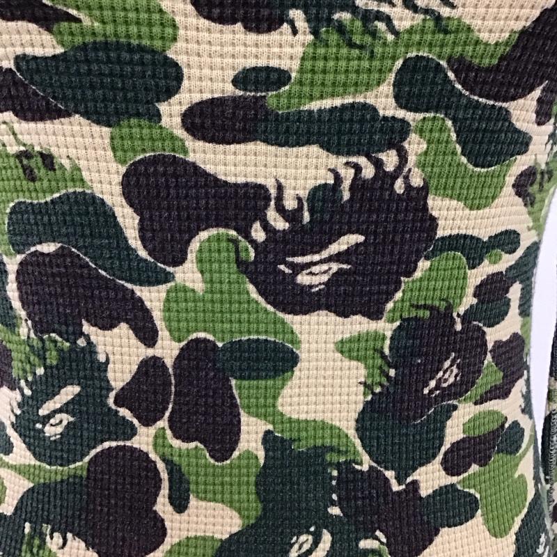 アベイシングエイプ A BATHING APE カットソー 長袖 長袖カットソー クルーネックカットソー ロングスリーブカットソー プリントTシャツ XXS プリント マルチカラー / マルチカラー / レディース USED 古着 中古 10117496