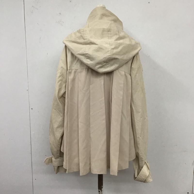 ムルーア MURUA ジャケット、上着 ジャケット、ブレザー 長袖ショートジャケット ジップアップパーカー フード付きジャケット FREE 無地 アイボリー / アイボリー / レディース USED 古着 中古 10120108