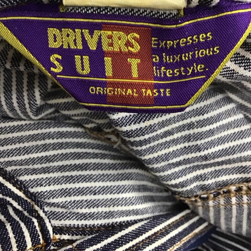 古着 USED ワンピース・ドレス・オールインワン ワンピース・ドレス・オールインワン オールインワン つなぎ ワークパンツ カジュアルパンツ 長袖 ヒッコリー ストライプ 白 / ホワイト / X インディゴ / インディゴ / メンズ USED 古着 中古 10109115