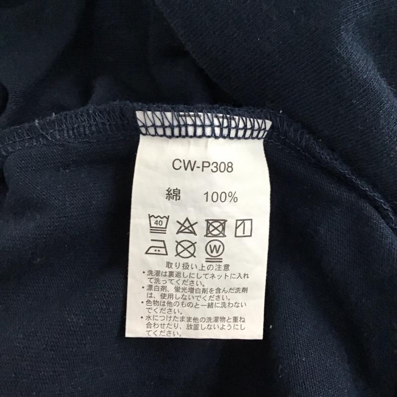 チャンピオン Champion ワンピース ミニスカート L ロゴ、文字 X プリント 紺 / ネイビー / レディース USED 古着 中古 10121418