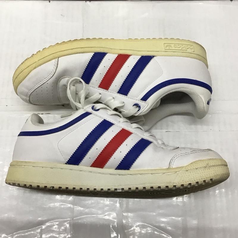 アディダス adidas スニーカー スニーカー DB0880 FA TOP TEN LO 25.5cm 25.5cm ロゴ、文字 白 / ホワイト / X 青 / ブルー / X 赤 / レッド / レディース USED 古着 中古 10116064
