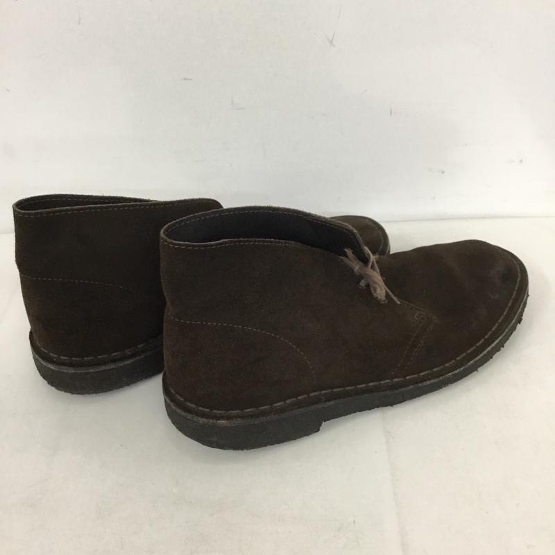 クラークス Clarks ブーツ ショートブーツ 13297 デザートブーツ US81/2 US:8.5 無地 茶 / ブラウン / メンズ USED 古着 中古 10131665