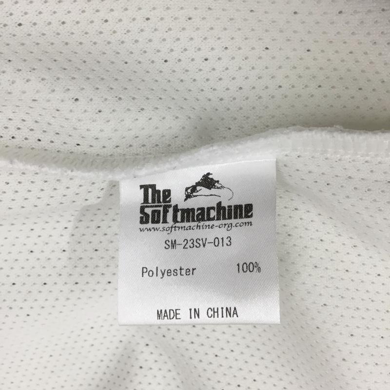 ソフトマシーン Softmachine タンクトップ タンクトップ EAST SIDE TANK メッシュタンクトップ XL ロゴ、文字 白 / ホワイト / メンズ USED 古着 中古 10108822
