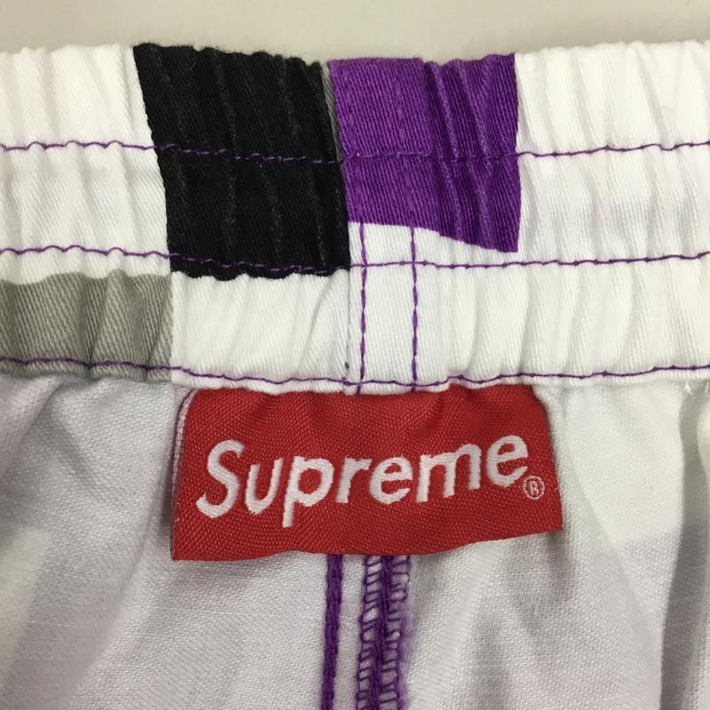 シュプリーム Supreme パンツ ショートパンツ 20AW MilitaryTwillShort ショートパンツ カジュアルパンツ L ロゴ、文字 マルチカラー / マルチカラー /  メンズ USED 古着 中古 10121982
