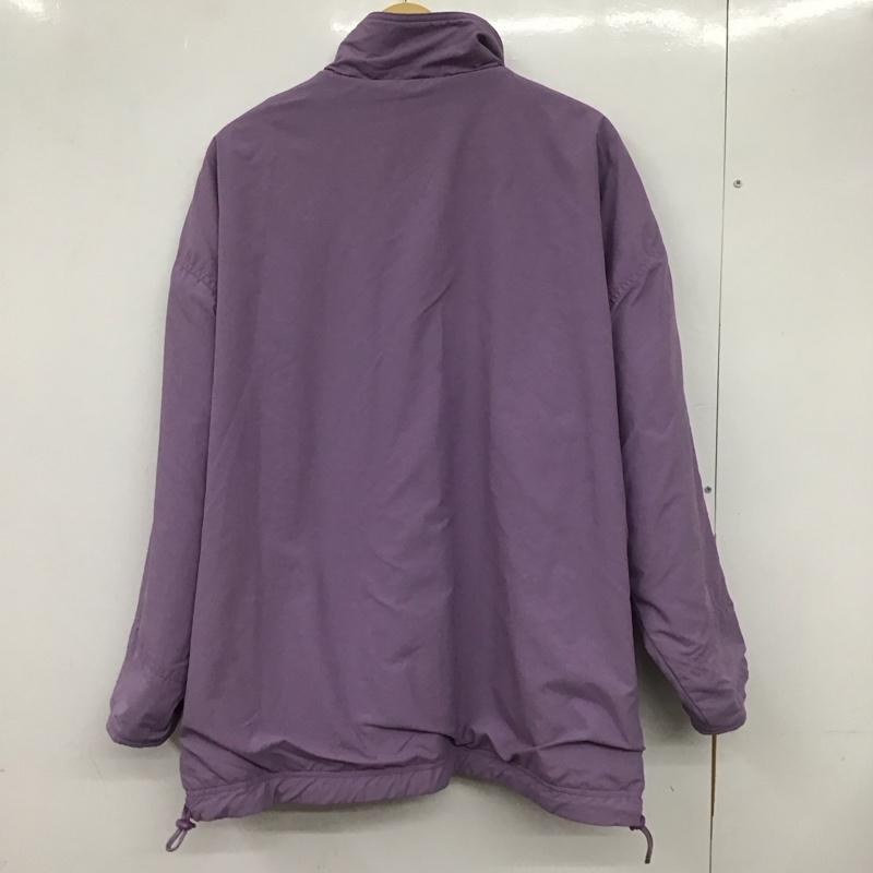 フリークスストア FREAK S STORE ジャケット、上着 ジャケット、ブレザー F23-TKF-41 リバーシブル ナイロンジャケット フリースジャケット FREE ロゴ、文字 紫 / パープル / レディース USED 古着 中古 10133585