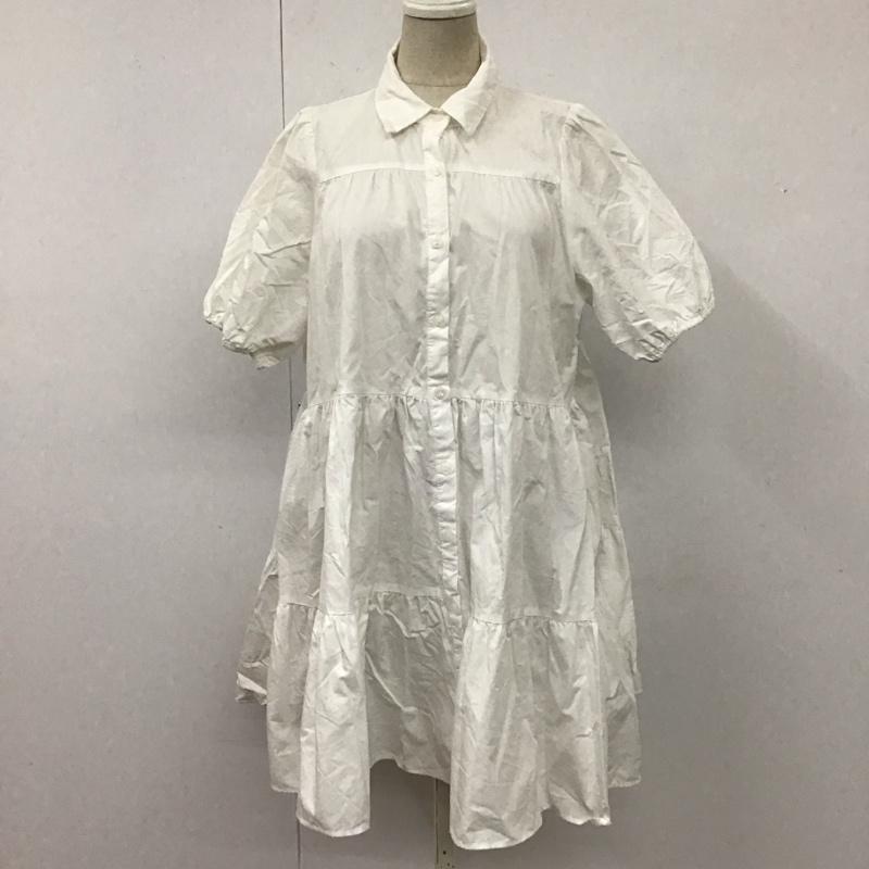 ザラ ZARA シャツ、ブラウス 半袖 S 無地 白 / ホワイト / レディース USED 古着 中古 10111603
