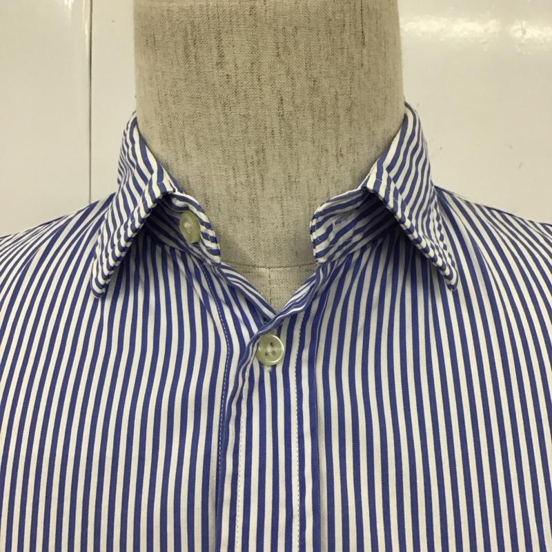ポロラルフローレン POLO RALPH LAUREN シャツ、ブラウス 長袖 長袖シャツ カラーシャツ ストライプシャツ 長袖カットソー 6 ストライプ 白 / ホワイト / X 水色 / ライトブルー /  メンズ USED 古着 中古 10110774