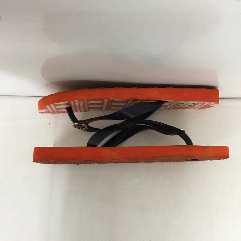 トリーバーチ TORY BURCH サンダル サンダル ビーチサンダル 箱有 ロゴ、文字 赤 / レッド / レディース USED 古着 中古 10128294