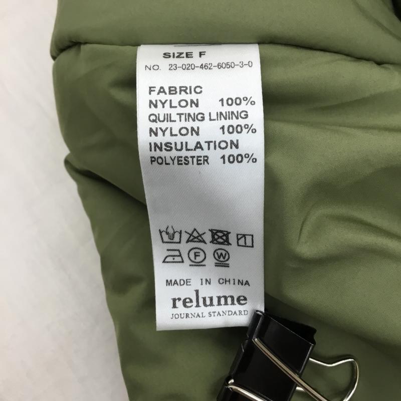 レリュームジャーナルスタンダード relume Journal Standard コート コート一般 モッズコート FREE 無地 カーキ / カーキ / メンズ USED 古着 中古 10137899