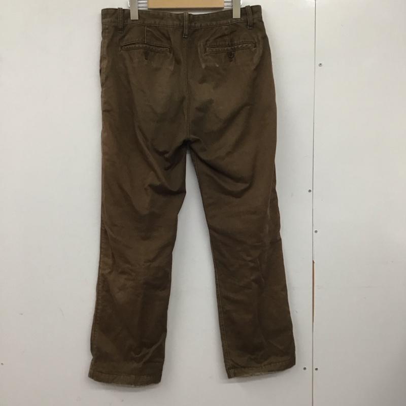 エディーバウアー Eddie Bauer パンツ デニム、ジーンズ デニムパンツ ワイドパンツ カジュアルパンツ 33インチ 無地 茶 / ブラウン / メンズ USED 古着 中古 10139562