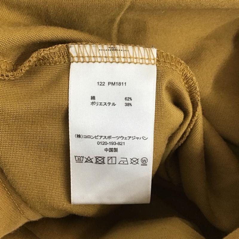 コロンビア Columbia Tシャツ 半袖 半袖カットソー プリントTシャツ クルーネックカットソー L プリント ベージュ / ベージュ / メンズ USED 古着 中古 10107684