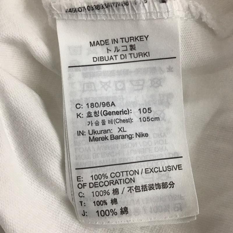 ナイキ NIKE Tシャツ 半袖 cu0079-100 パック2Tシャツ 半袖Tシャツ プリントTシャツ XL ロゴ、文字 白 / ホワイト / メンズ USED 古着 中古 10128726