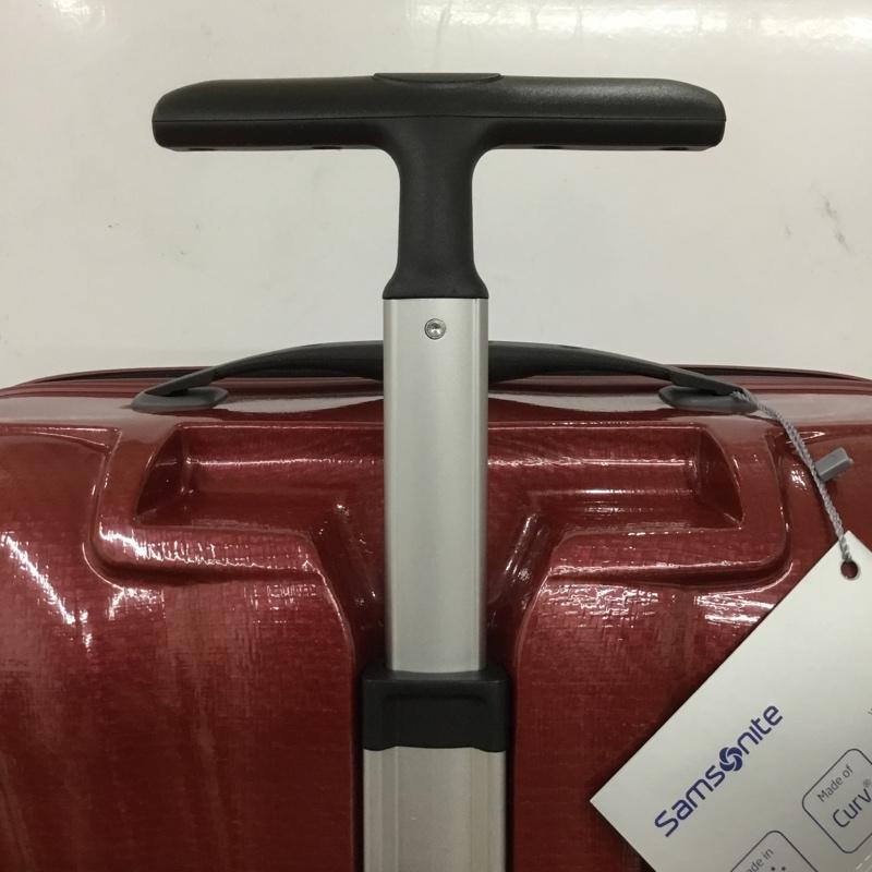 サムソナイト Samsonite スーツケース、トランク スーツケース、トランク V2200106 Cosmolite コスモライト 68L SPINNER ロゴ、文字 赤 / レッド / メンズ USED 古着 中古 10132726