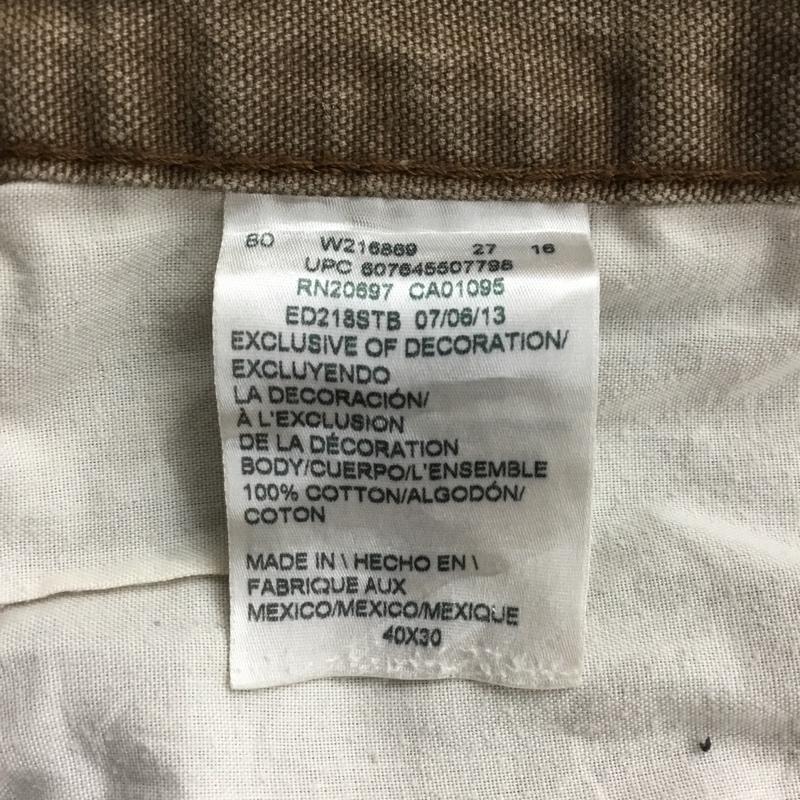 ディッキーズ Dickies パンツ ワークパンツ、ペインターパンツ ワークパンツ ワイドパンツ カジュアルパンツ 40 無地 茶 / ブラウン / メンズ USED 古着 中古 10116669