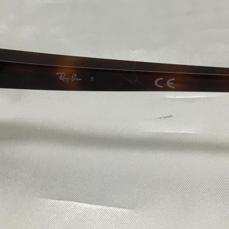 レイバン Ray-Ban めがね・サングラス めがね RB5272 2372 メガネフレーム レンズ無し ロゴ、文字 茶 / ブラウン / メンズ USED 古着 中古 10116650
