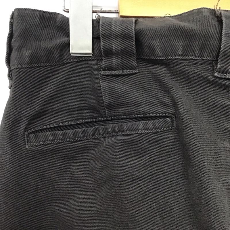 ロンハーマン Ron Herman パンツ ワークパンツ、ペインターパンツ 211m40rh01 DICKIESコラボ ワークパンツ ワイドパンツ 32インチ 無地 黒 / ブラック / メンズ USED 古着 中古 10130673