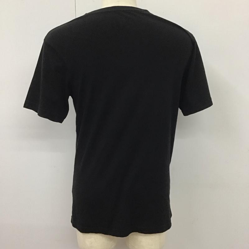 サタデーズサーフニューヨークシティー SATURDAYS SURF NYC Tシャツ 半袖 半袖カットソー プリントTシャツ クルーネックカットソー M ロゴ、文字 黒 / ブラック /  メンズ USED 古着 中古 10113152