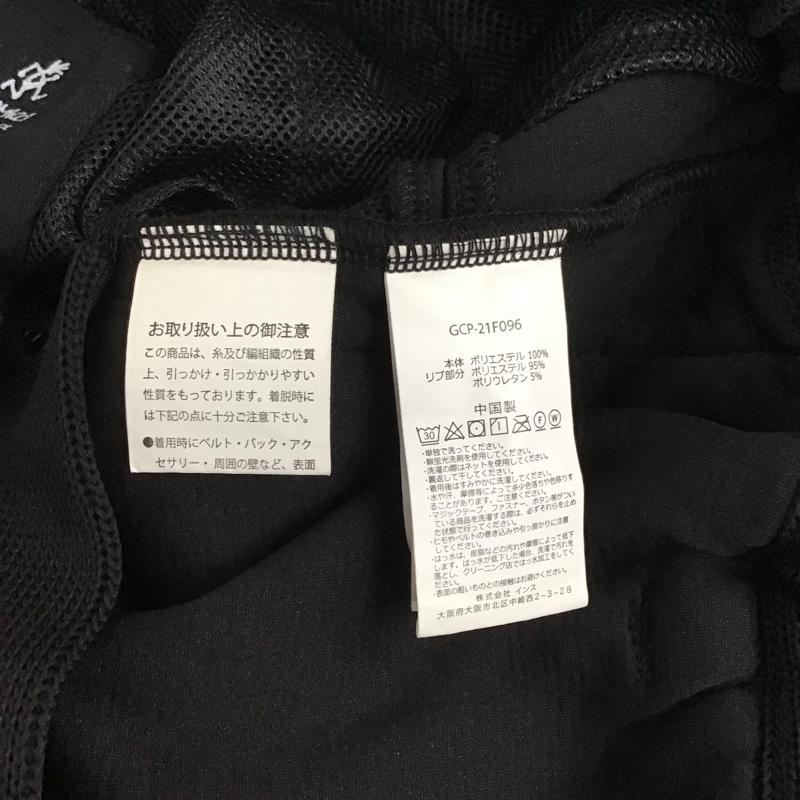 グラミチ GRAMICCI パンツ ワークパンツ、ペインターパンツ gcp-21f096 クォーターニットラッセンパンツ ワイドパンツ M 無地 黒 / ブラック /  メンズ USED 古着 中古 10126178