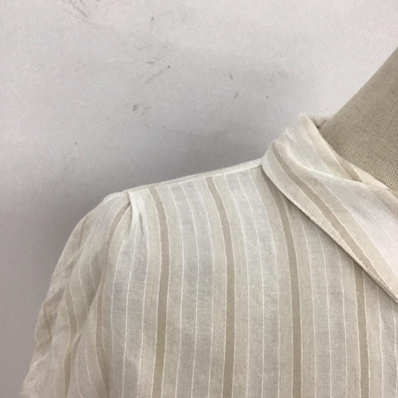 ニコアンド niko and... シャツ、ブラウス 長袖 NKN24643SM FREE ストライプ マルチカラー / マルチカラー / レディース USED 古着 中古 10110320