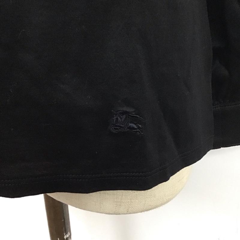 バーバリーロンドン Burberry London カットソー 長袖 長袖カットソー クルーネックカットソー ロングスリーブカットソー 2 無地 黒 / ブラック /  レディース USED 古着 中古 10112513