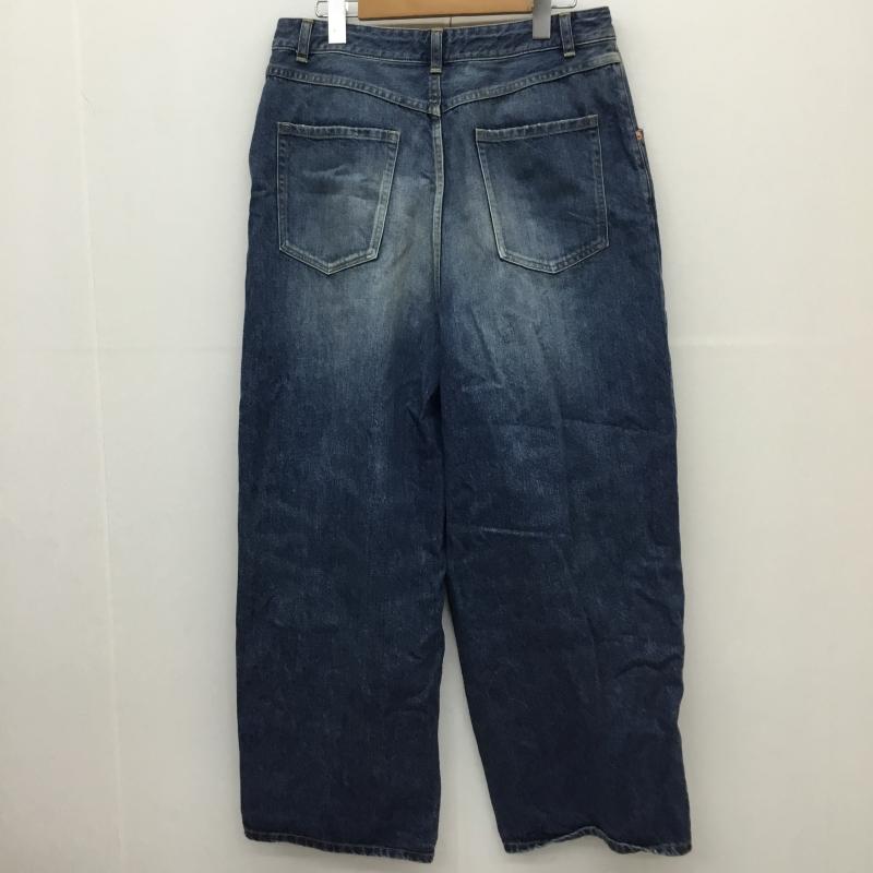 ニードルス Needles パンツ サルエルパンツ ヒザデルデニムパンツ H.D. Pant PU244 S 無地 青 / ブルー /  メンズ USED 古着 中古 10124452