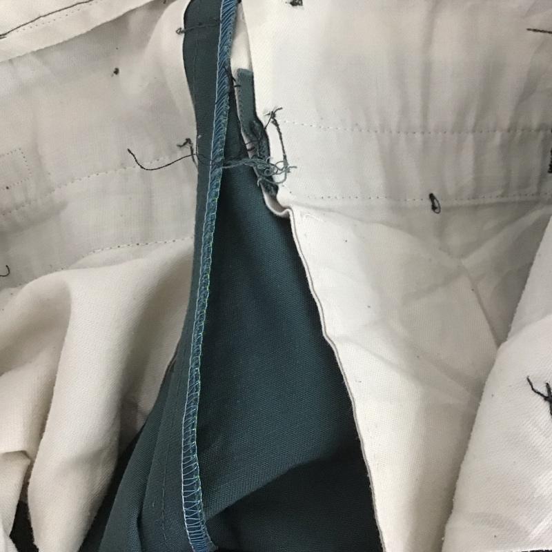 古着 USED パンツ ワークパンツ、ペインターパンツ softwill ワークパンツ ワイドパンツ カジュアルパンツ 無地 緑 / グリーン / メンズ USED 古着 中古 10107003